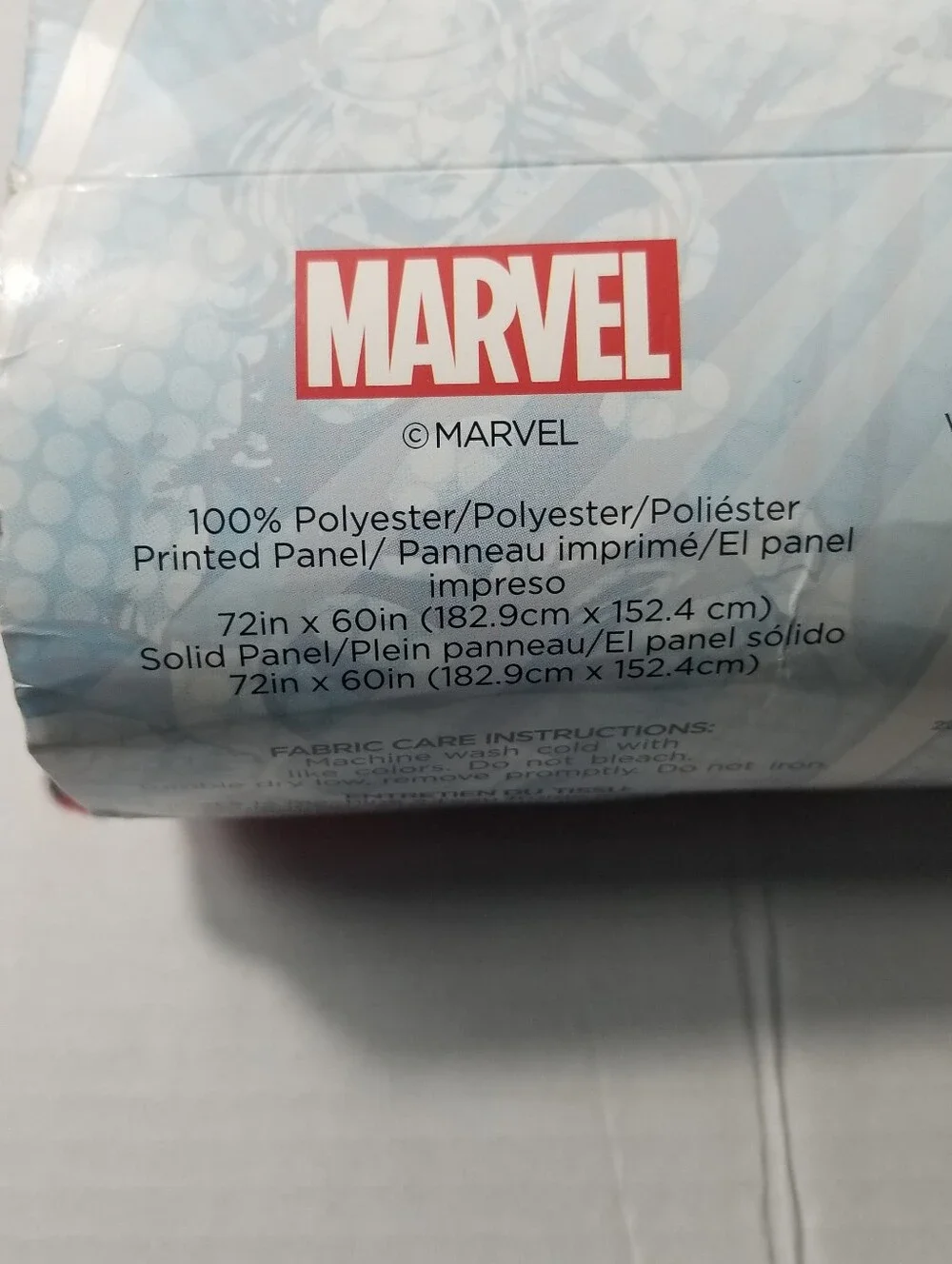 NWT MARVEL SUPER HERO NO SEW KIT (ONE PIECE FABRIC MISSING)